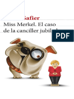 Miss Merkel. El Caso de La Canciller Jubil - David Safier