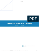 White Paper - The Mendix App Plataform