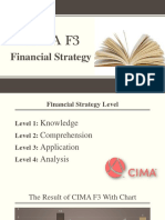 Cima F3: Financial Strategy