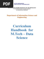 Mtech-Syllabus-Data Science - Sem2