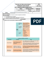 Fichas Nivelación - SEMANA 3 - SÉPTIMO - Lengua y Literatura