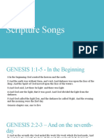 Scripture Songs