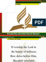 1 O WORSHIP THE LORD