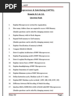 Microprocessor Question Bank