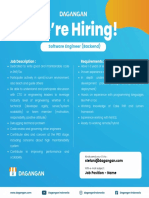 Software Engineer (Backend) : Job Position - Name