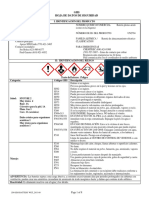 Material Safety Data Sheet - Battery Wet SPANISH
