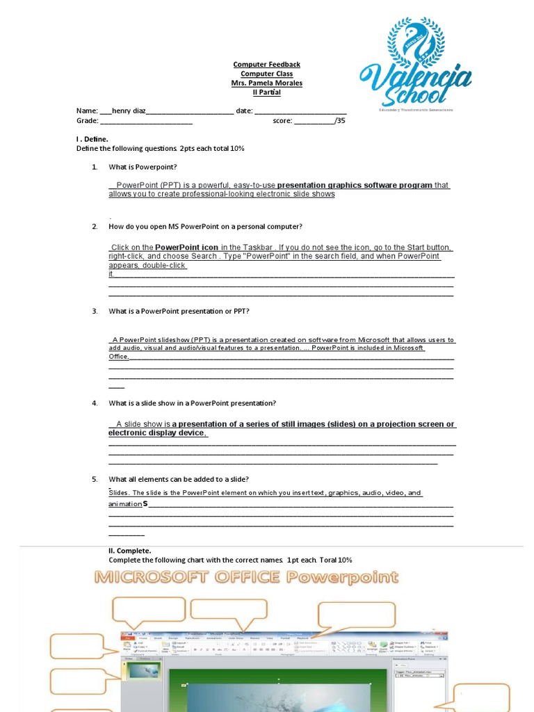 PowerPoint Basics and Practice Guide | PDF | Microsoft Power Point ...