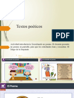 Textos poéticos