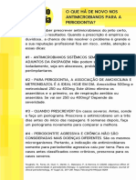 PerioDiária_O que há de novo nos antimicrobianos para Periodontia