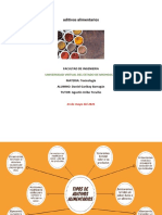 Tipos de Aditivos Alimentarios Univim