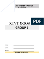XTVT Ogos (1) Group 1: Pusat Tuisyen Farouk