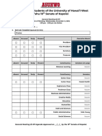 Unofficial 10th Senate Agenda 22-011