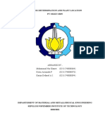 Process Determination and Plant Location PT Okke Ubin