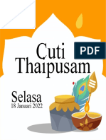 Label Cuti Thaipusam