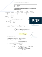 Solution Transformée Fourier