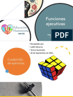 Cuadernillo de Actividades Funciones Ejecutivas