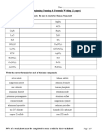 Unit 7 Homework - Chemistry11