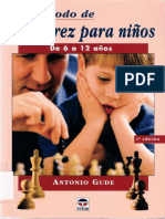 Método de Ajedrez Para Niños - Antonio Gude