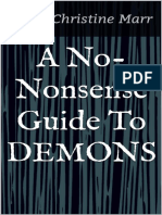 A No-Nonsense Guide To DEMONS - Anna Christine Marr