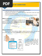 LESSON 1 A World of Computers