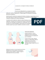 Técnica de Control de La Respiración