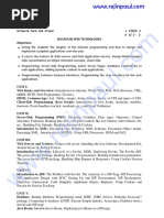 Web Technology Notes Download