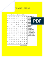 SOPA DE LETRAS