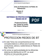 Protección redes BT normalización