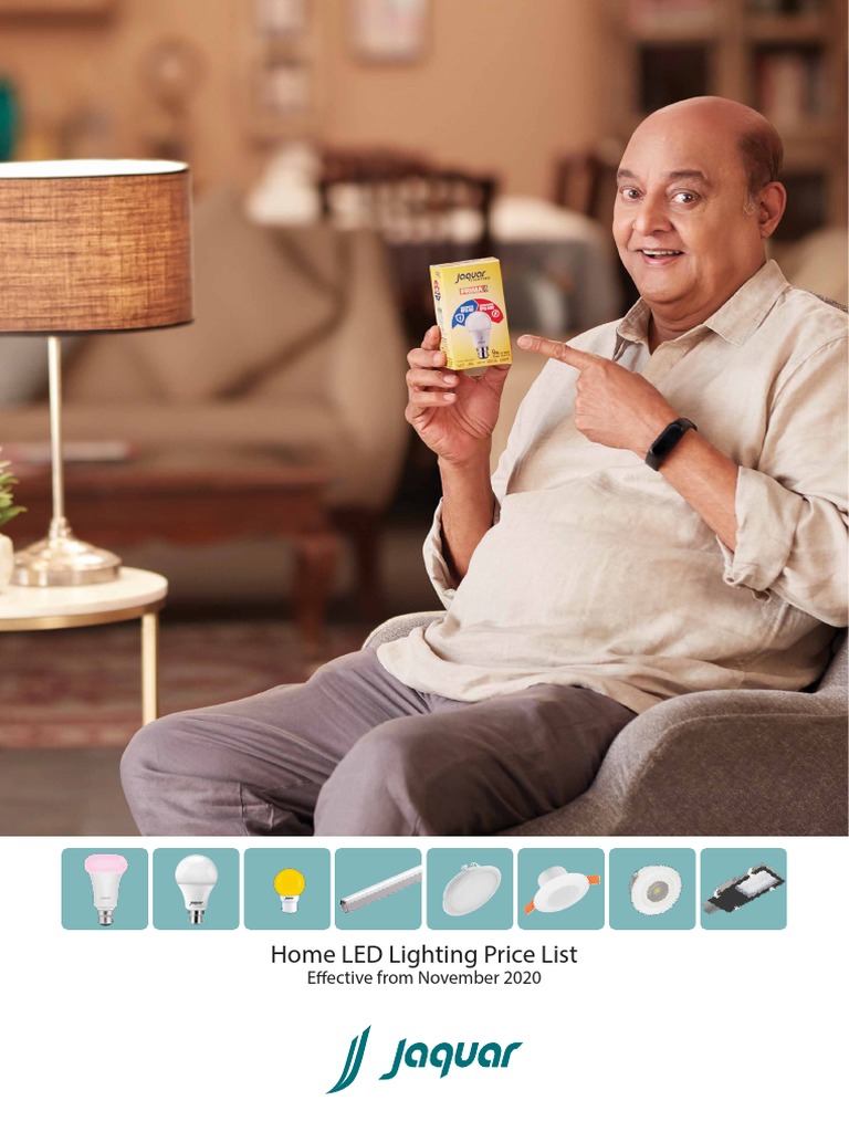 Home LED Lighting Price List Effective From November 2020 PDF Color Interior Design