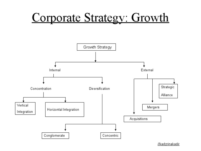 5b Corporate Strategy Chart | PDF