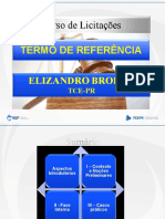 Slide Termo de Referencia