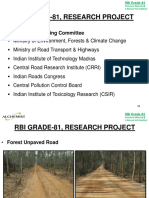 Rbi Grade-81, Research Project: Pavement Material & A Natural Soil Stabilizer