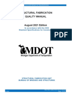 Structural Fabrication Quality Manual August 2021 Edition