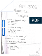 Numerical Analysis Note