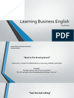 Learning Business English - Phrases