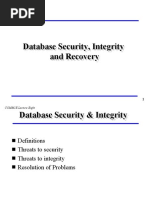 DB Security Integrity Recovery1