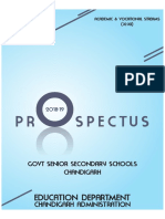 PR Spectus: Education Department