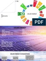 Rajasthan Solar Energy