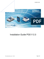 Installation Guide PG5 V 2.3