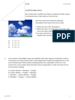 Multiple Choices: Fill The Circle On The Answer Sheet With The Right Answer