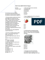 LATIHAN SOAL SBMPTN BIOLOGI Bagian 2