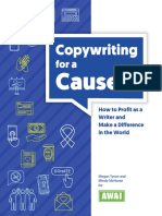Copywriting - Marketing For A Cause