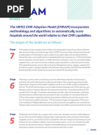 HIMSS EMRAM Stages and Requirements | PDF | Electronic Health Record ...