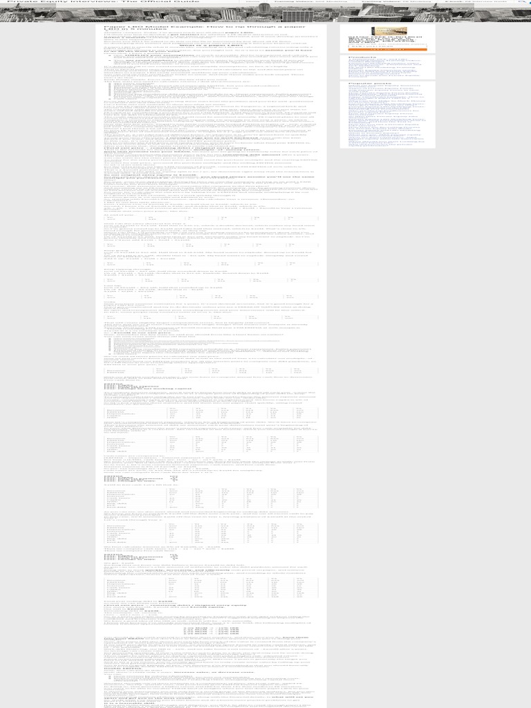 Paper LBO Model Example How To Rip Through A Paper LBO in 5 Minutes