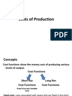 Costs of Production: Short and Long Run Cost Curves Explained