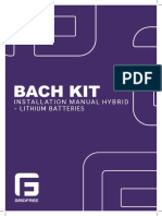 Bach Kit Manual Hybrid Lithium 2021