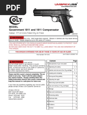 Manual Colt 1911 En