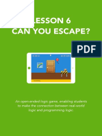 Lesson 6 Can You Escape?