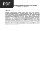 Download Pengaruh Faktor Internal Dan Eksternal an Terhadap by seiyara SN55677678 doc pdf