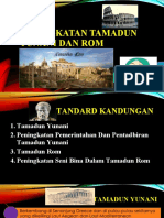 Bab 6 Peningkatan Tamadun Yunani Dan Rom